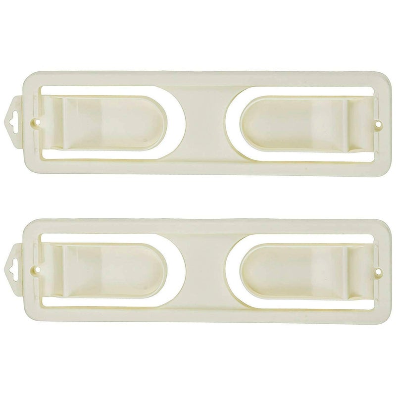 DecorRack Wall Mount Paper Towel Holder for Kitchen and Bath, Flexible Shatterproof -BPA Free- Plastic, Vertical or Horizontal Mount, Under Cabinet Folding Dispenser (Cream) - Image 4